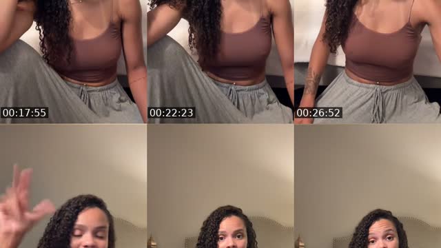 TikTok live: let’s have a sleepover 😋🫶🏽 by @maaddelynn