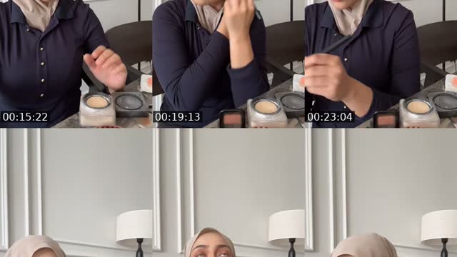 TikTok live: Teman makeup jap nak pergi event by @lina.azaian