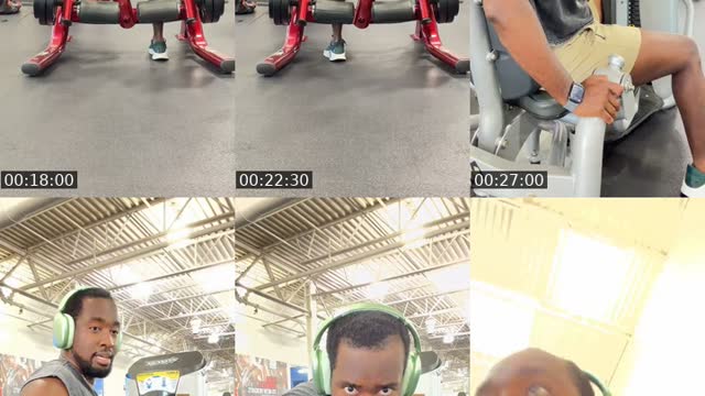 TikTok live: Gym ☼ by @oceanraeclark