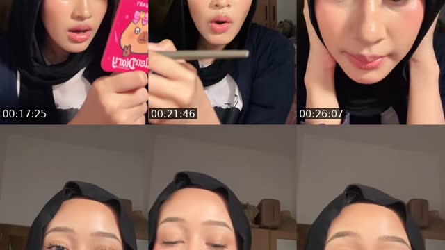 TikTok live: temenin makeup by @asepdebu_