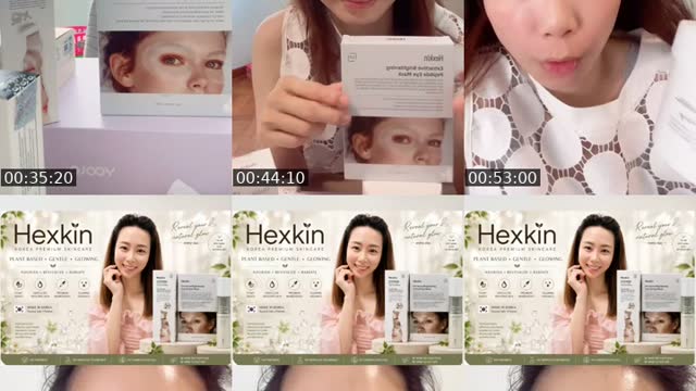 TikTok live: Hexkin skincare by @angserchin