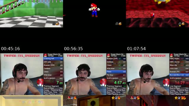 TikTok live: Mario 64 Speedrun ! by @docteur_sylv
