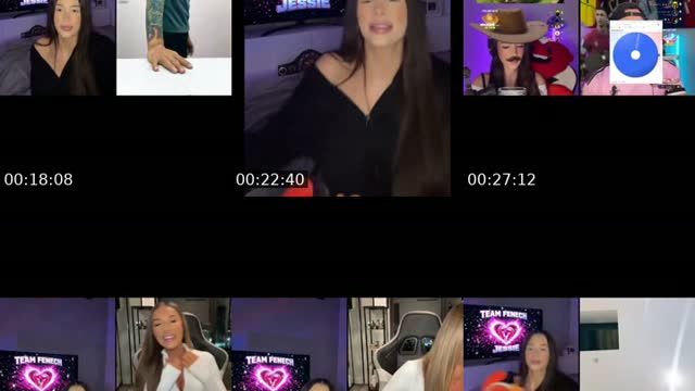 TikTok live: Vibingggg🤍 by @jessie_fenech