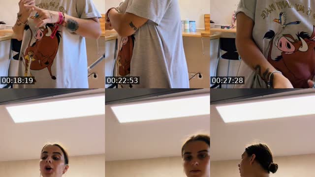 TikTok live: Embarazada 16+6 by @imdelfined