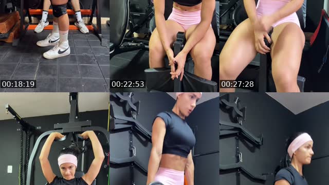 TikTok live: Entrenando🏋🏻‍♀️ by @tati.fit_