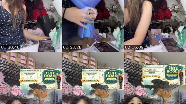 @flowershopsg TikTok live from 2026-08-14