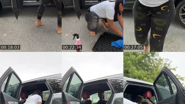 TikTok live: Get paid to clean your car by @theeunicornriah