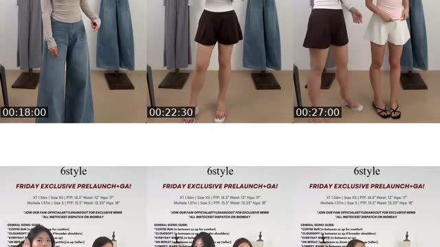 TikTok live: TGIF PRELAUNCH & GA!!! by @6style