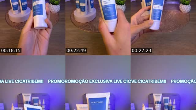 TikTok live: CICATRIBEM- PELE MANCHAS ESTRIAS by @tabatahorbachvg