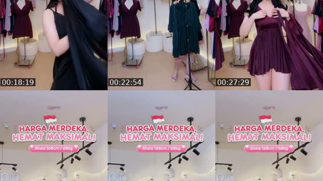 TikTok live: SHEL- SERBU PROMO TERAKHIR😱‼️ by @qigerie
