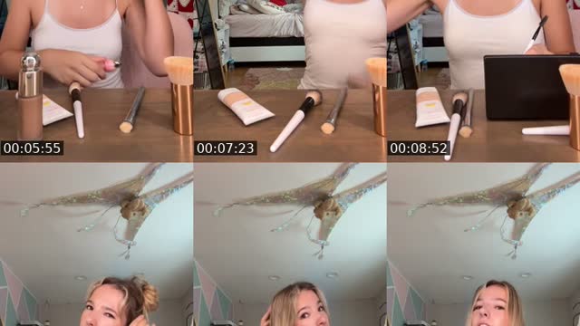 TikTok live: Grwm:) by @brielle.haury