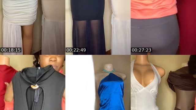 TikTok live: Vestidos da Shein 10.000 by @iracelma.fernandes