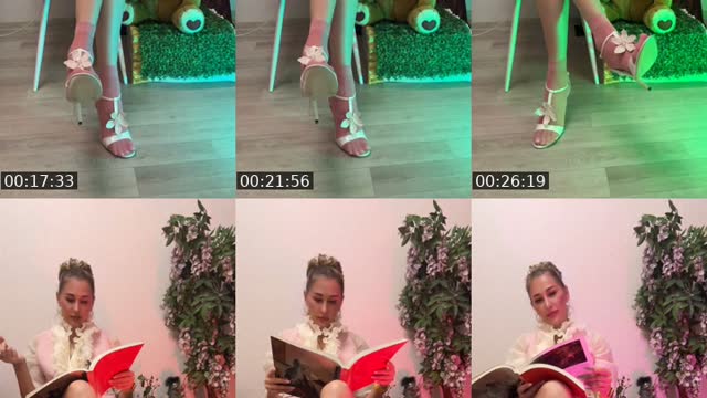 TikTok live: Garden cafe  books by @dianaavgustastauer