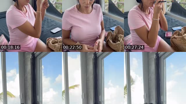 TikTok live: GRWM in Tulum 🌊✨ by @stefanyuncut