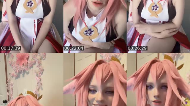 TikTok live: Yae miko :p by @knite.in.shiningamorr
