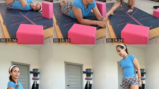 TikTok live: Yoga💕🧘🏼‍♀️🪬 by @maggieblayre