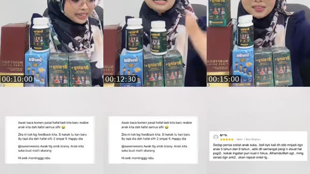 TikTok live: Special Jumaat SALE Vitamin😍📚📚 by @hasnuri.wellness