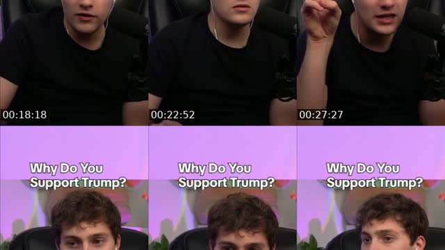 TikTok live: debating MAGA by @parkergetajob
