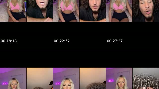 TikTok live: no broke boys 😉💞 by @isabellasimota