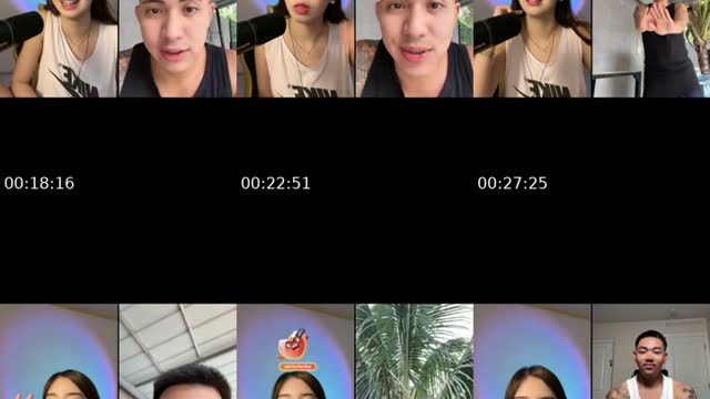 TikTok live: hi peeps by @ajpulpulaan_n
