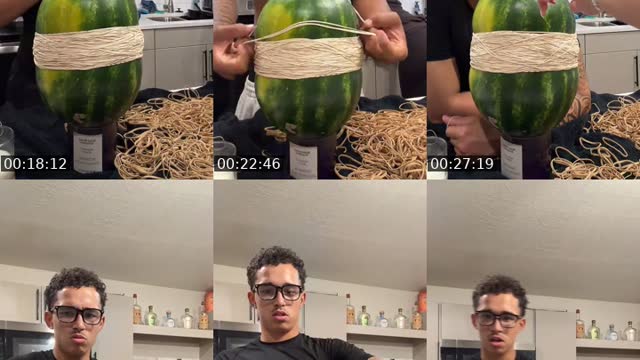 TikTok live: Melon explosion by @traenextdoor_