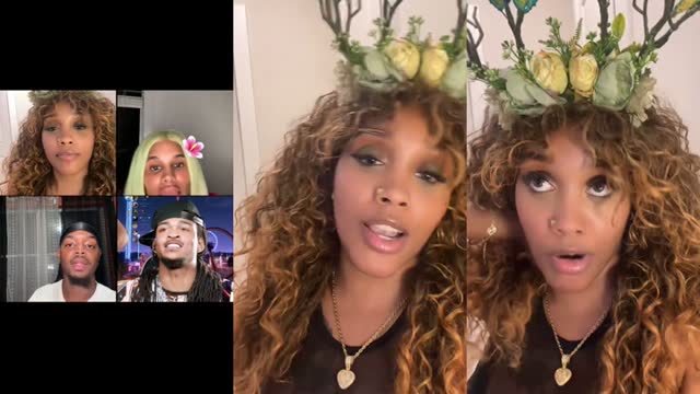@queenxadrii TikTok live