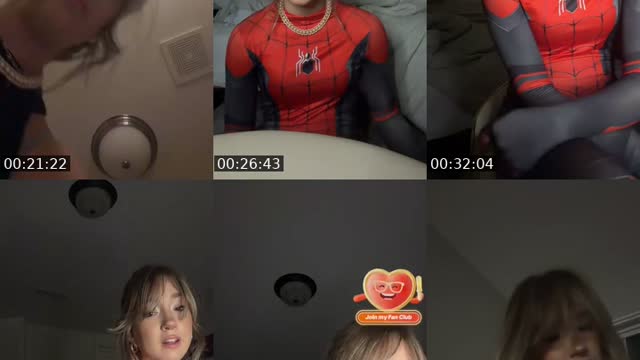 TikTok live: spidey? by @serenitysgone