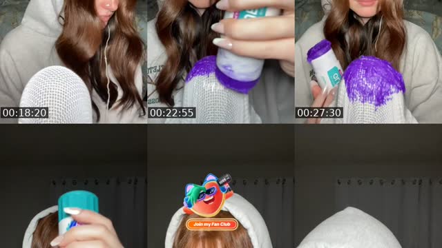 TikTok live: ASMR by @gingerb_asmr