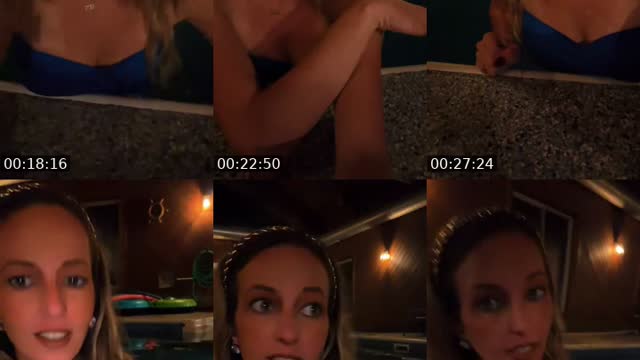 TikTok live: Adirondack Trip Update☀️poolside by @colleenelizabethnyc