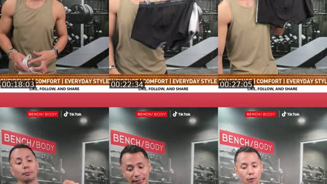 TikTok live: PaydayComfortEssentialsBenchBody by @benchbody.ph