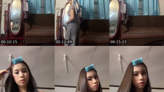 TikTok live: grwm by @leymorant