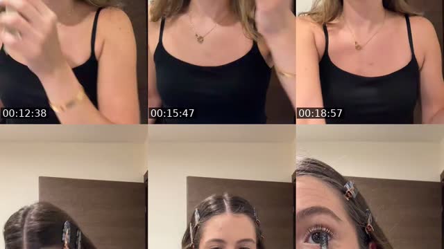 TikTok live: grwm by @notpetu