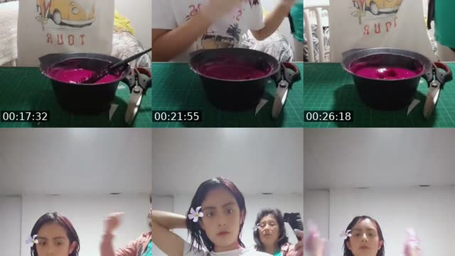 TikTok live: dejandole calva a mi mamá by @ani_r236