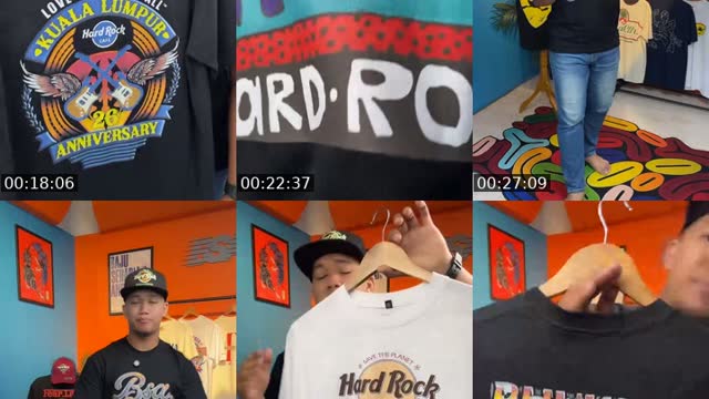 TikTok live: BELI 4 FREE TOPI HARD ROCK by @bsaoutlet1