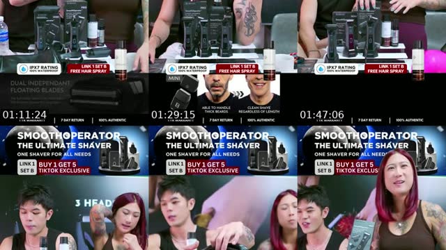 TikTok live: BEST MENS WOMEN SHAVER by @sgpomadesofficial
