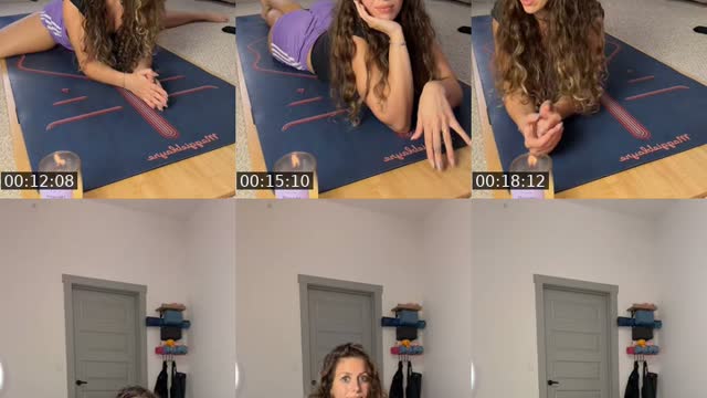 TikTok live: Yoga🪬🧘🏼‍♀️ by @maggieblayre