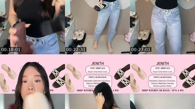 TikTok live: Happy Saturday with Jolene✨ by @shopjenithadmin