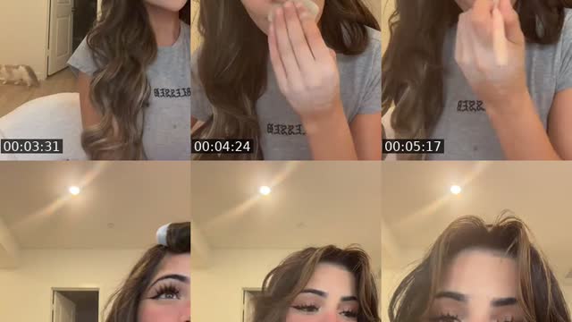 TikTok live: streamer prom at home !S by @realalinnarosee