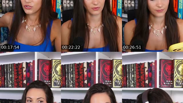 TikTok live: book chat then games !fullscreen by @alexiaraye