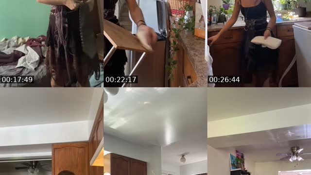 TikTok live: Getting Ready for the day! by @ashhhhhh094