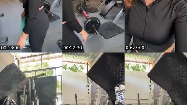 TikTok live: En el gimnasio ejercicios by @gilma_ant_hz