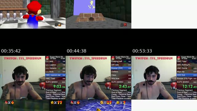 TikTok live: Mario 64 Speedrun ! by @docteur_sylv