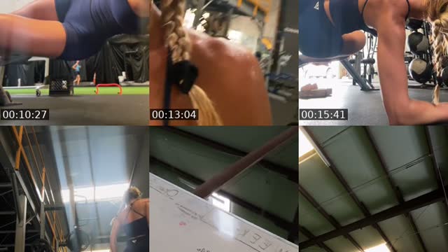 TikTok live: Legs workout by @liaconno