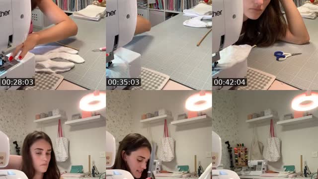 TikTok live: PREPARANDO PEDIDOS 🧵 by @sklobrand