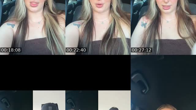 TikTok live: Outside by @slutfafood