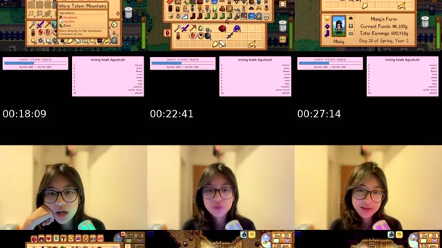 TikTok live: chill gameplay - Stardew Valley by @skymistyy