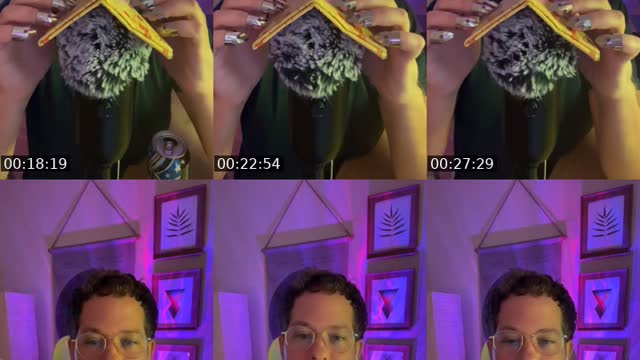 TikTok live: Cozy ASMR by @codymcgibbon