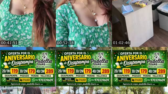 TikTok live: Aniversario OXAPAMPA 🇸🇱💚 by @pudellatours.oxapampa