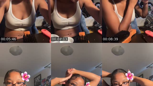 United States TikTok live: Style my hair wimme by @abelsone