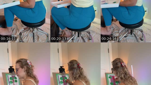 TikTok live: Paint with me 🎨 by @rain.kummins2.0
